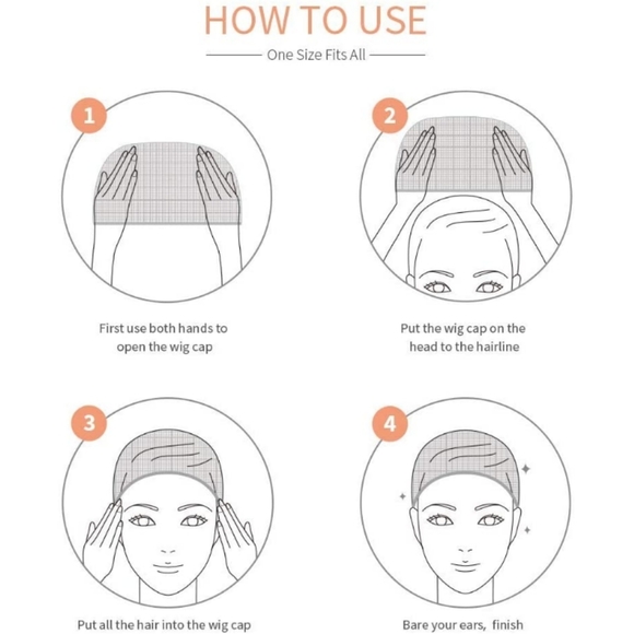 - 20pcs Stocking Caps for Wigs - Picture 6 of 6